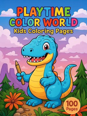 Playtime Color World - 100 Kids Coloring Pages