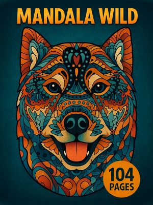 Mandala Wild – 54 Animals Filled with Intricate Patterns