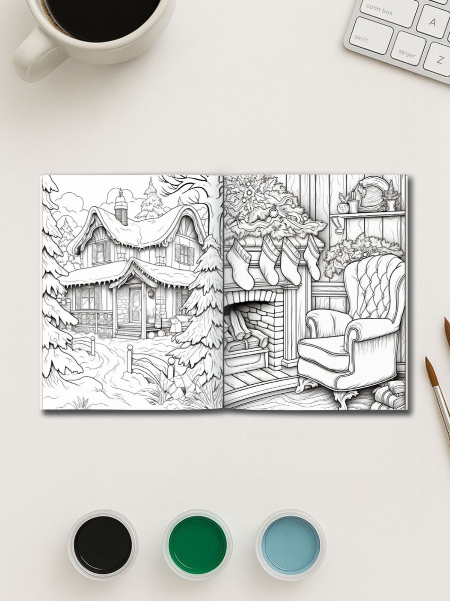 Cozy Christmas – 50 Holiday Celebration Pages - Image 3