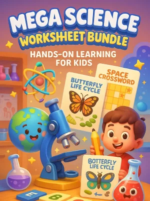 Mega Science Worksheet Bundle – 578 Pages of Hands-On Learning for Kids