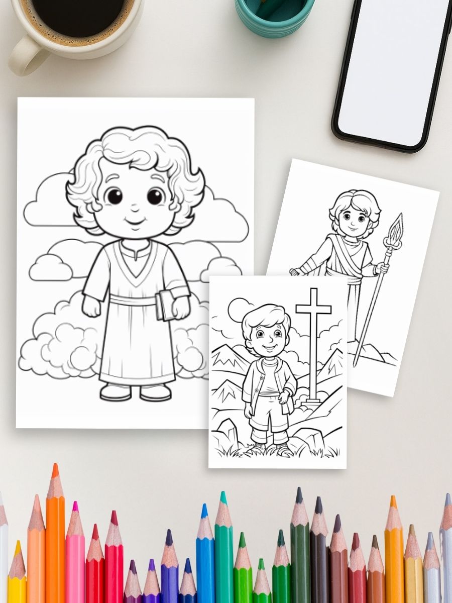 Bible for Kids – 118 Kid-Friendly Bible Story Pages - Image 3