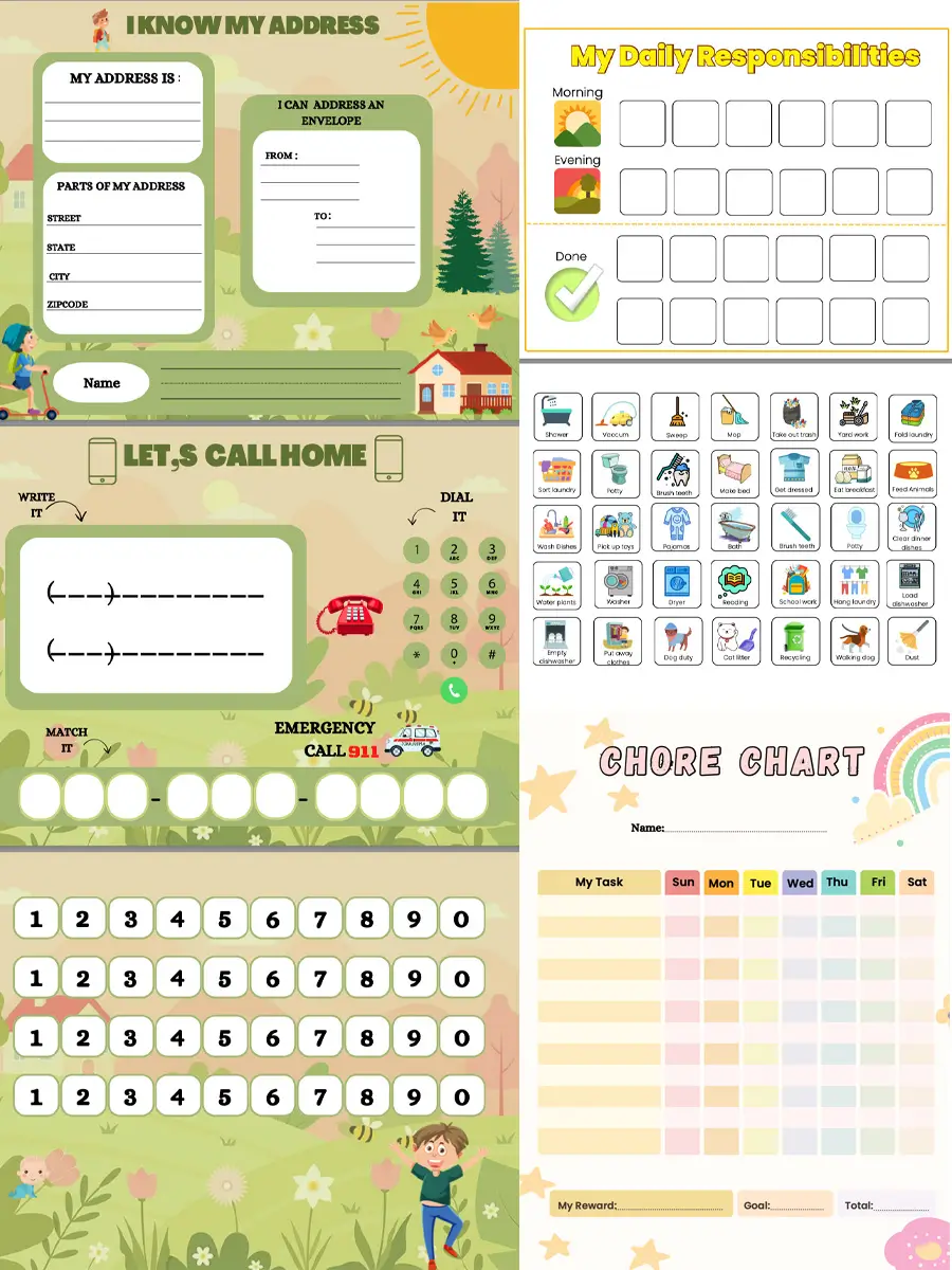 Ultimate Preschool Activity Bundle – 490+ Printable Pages for Learning Through Play - Image 2